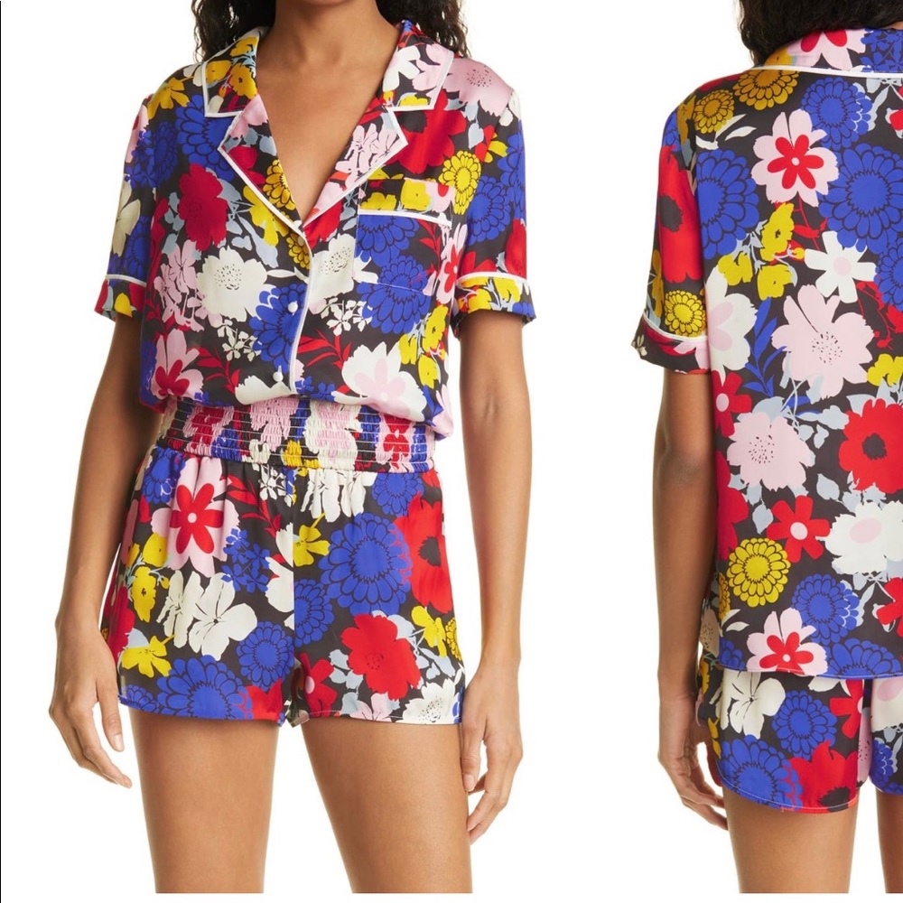 Alice + Olivia Floral Blouse